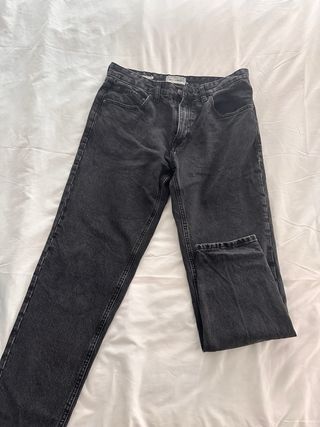 Pantalones vaqueros Pull&Bear negros