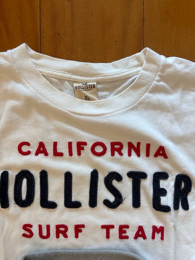 Lote 2 Camisetas XL Abercrombie y Hollister
