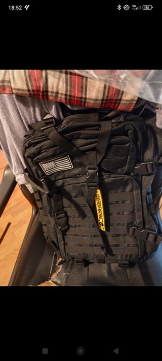 Mochila Táctica Militar Negra
