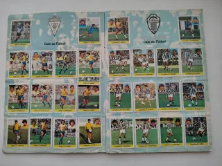 Álbum Liga 81-82 Colección Cromos