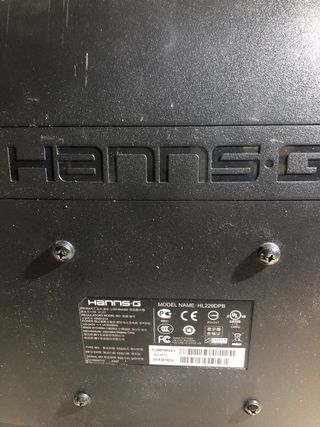 Monitor Hanns G HL229 LED 22 Negro