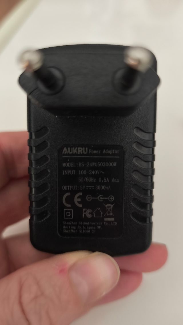 Fuente alimentación MicroUSB Raspberry Pi