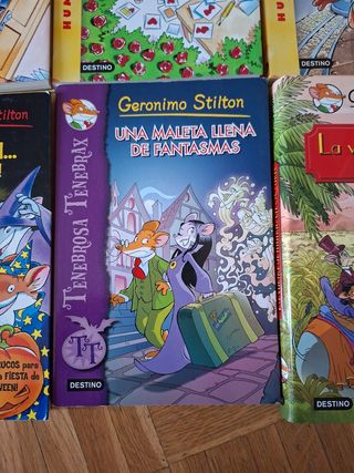 Pack de 6 libros de Geronimo Stilton