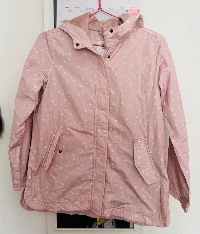 Chubasquero niña corte inglés T. 11-12