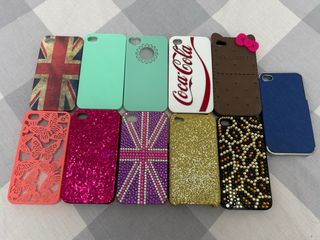 11 CARCASAS / FUNDAS IPHONE 4