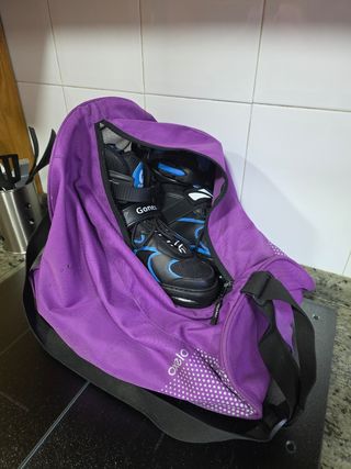 Patines en línea Gonex negros y azules