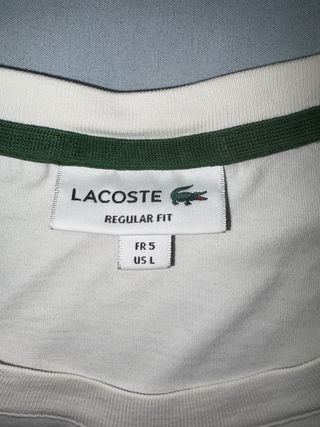 Conjunto Chándal Lacoste Blanco