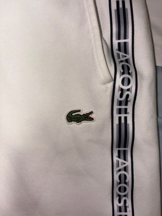 Conjunto Chándal Lacoste Blanco
