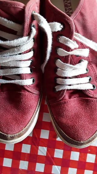 Zapatillas Napapijri rojas talla 41