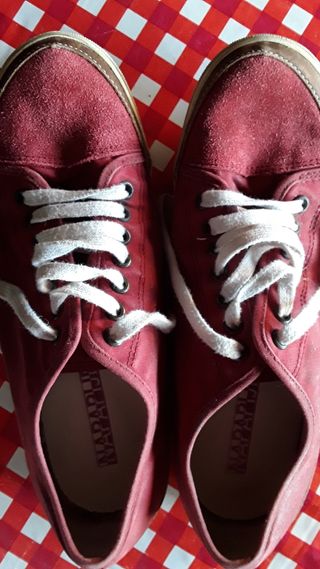 Zapatillas Napapijri rojas talla 41