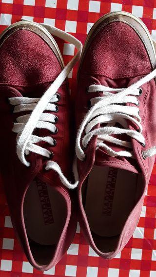 Zapatillas Napapijri rojas talla 41