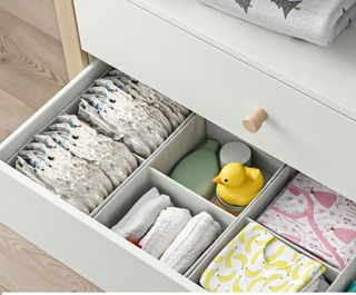 Cestas organizadoras bebé