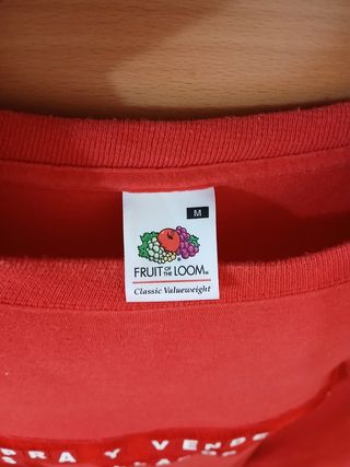 Camiseta letras velcro (Talla M)
