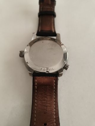 Reloj Fossil FS4436 Hombre Negro/Plata