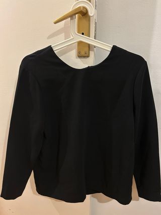 Blusa Bimba y Lola Negra Talla M