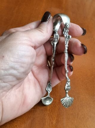 Pinze per ghiaccio/zucchero Argento 800