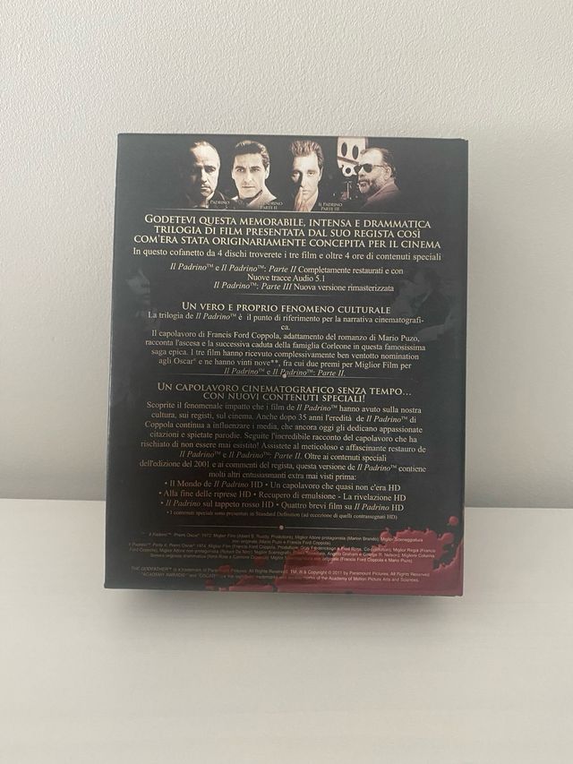 El Padrino Colección Blu-ray Italiana