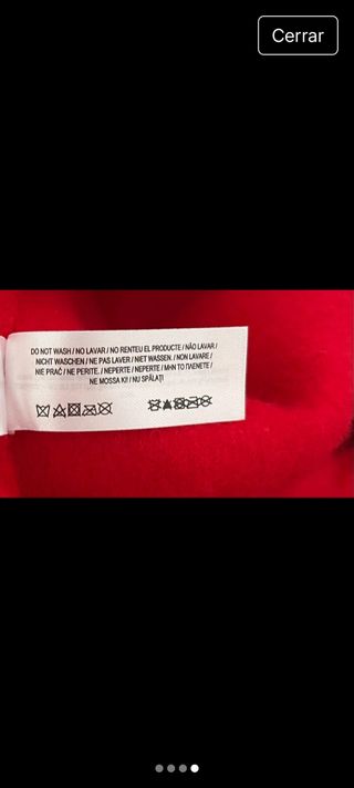 Boina Roja Primark 100% Lana