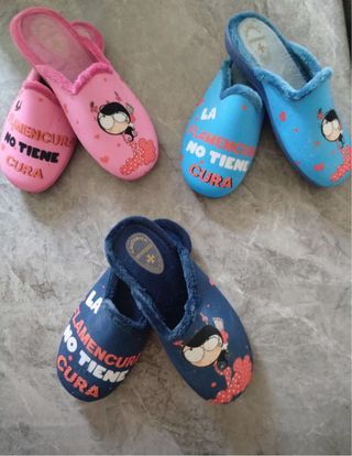 Zapatillas de flamenca
varias tallas
