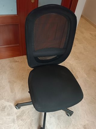 Silla de escritorio Ikea Flintan negra