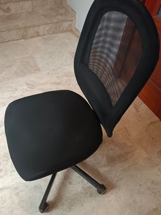 Silla de escritorio Ikea Flintan negra