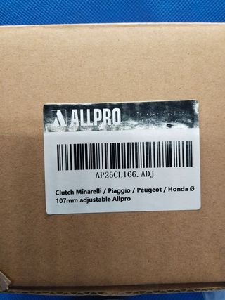 Embrague 107mm Minarelli Piaggio Honda