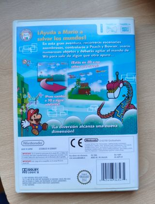 Super Paper Mario Wii PAL Nintendo