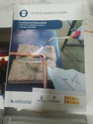 Libros de Soldadura UF1622, UF1674, UF1640, UF1676