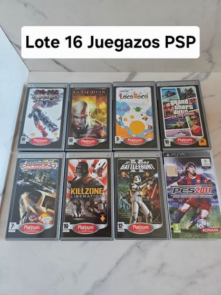 Lote 16 Juegos PSP