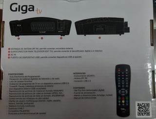 Giga tv M420 T Sintonizador Grabador TDT