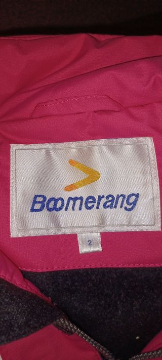 Conjunto de esquí infantil rosa y blanco