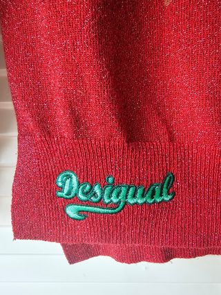 Jersey Desigual Rojo Mandala Talla M