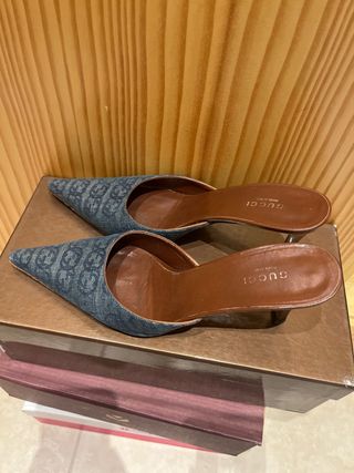 Zapatos Gucci Talla 37 Denim GG