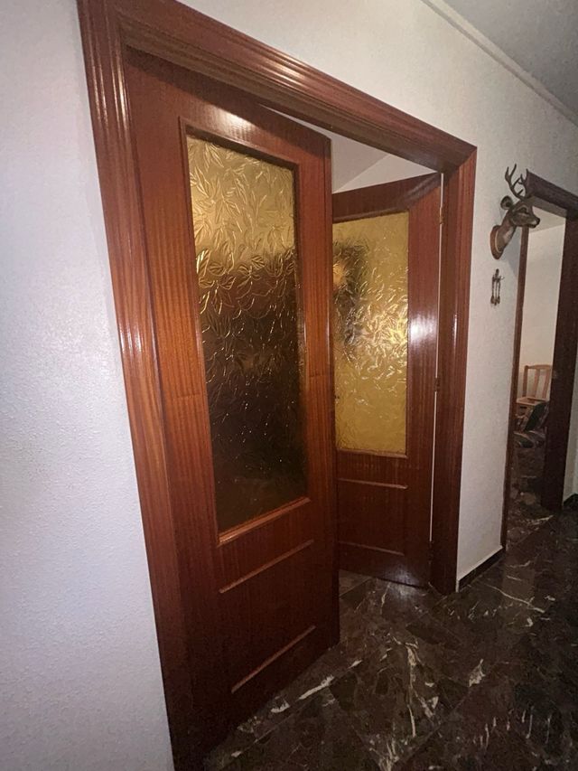 Puerta de color sapelly