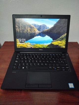 Portátil Dell Latitude 7280 Negro/Plateado