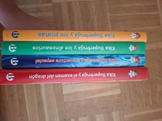 Pack de 4 libros de Kika Superbruja