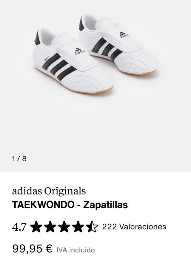 Zapatillas Taekwondo Adidas Talla 45