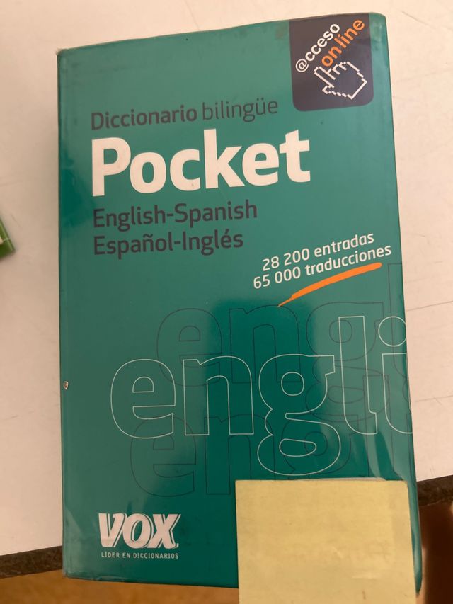 Diccionario Pocket English-Spanish / Español-In...