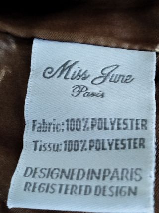 Chaleco Miss June flecos y abalorios