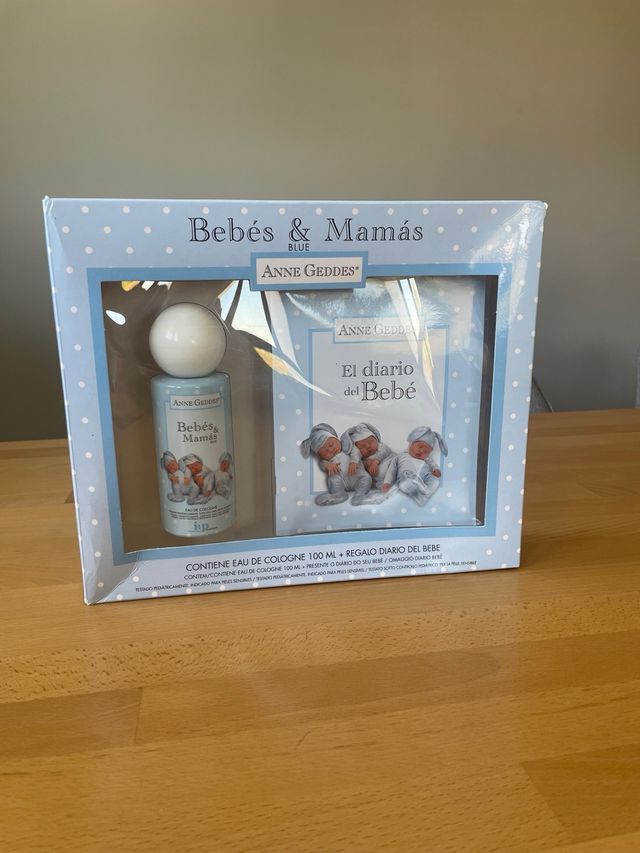 Set Colonia y Diario Bebé Anne Geddes