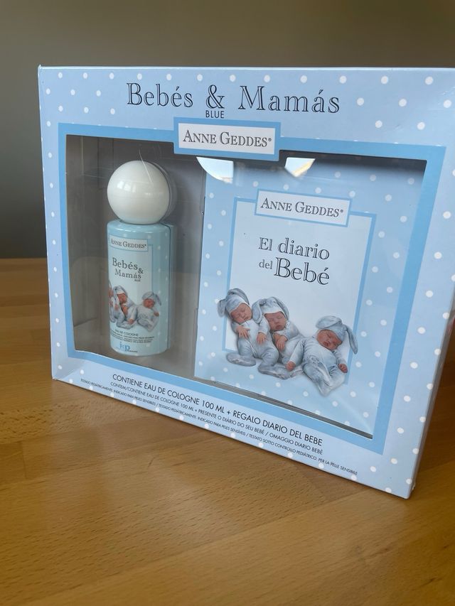Set Colonia y Diario Bebé Anne Geddes
