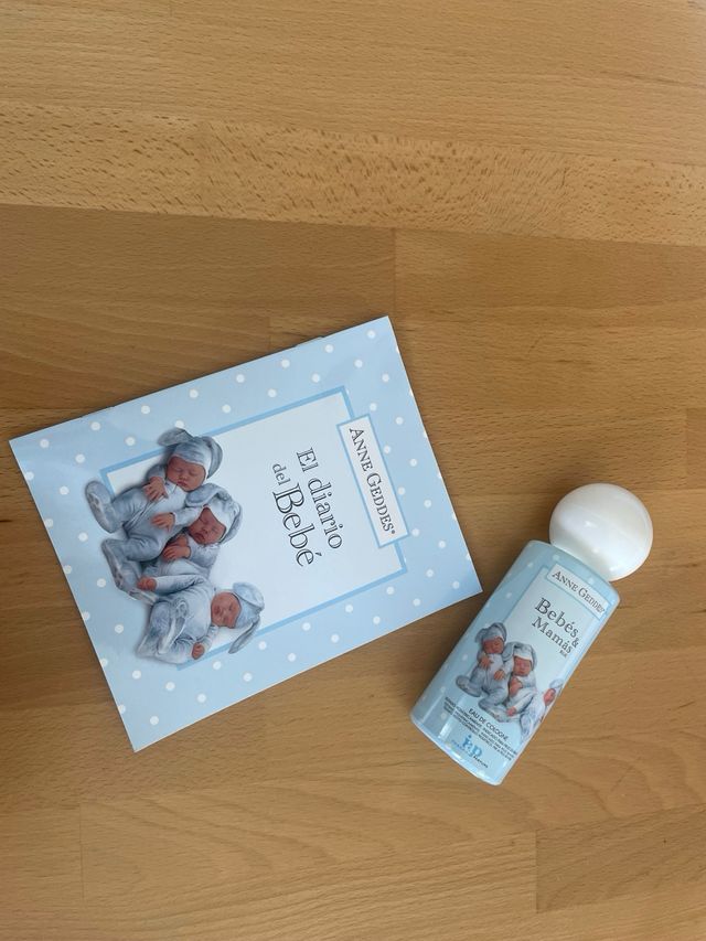 Set Colonia y Diario Bebé Anne Geddes