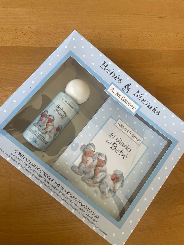 Set Colonia y Diario Bebé Anne Geddes