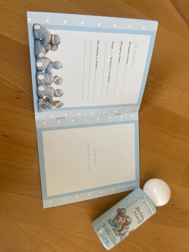 Set Colonia y Diario Bebé Anne Geddes