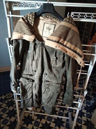 Parka Ydye verde militar talla S