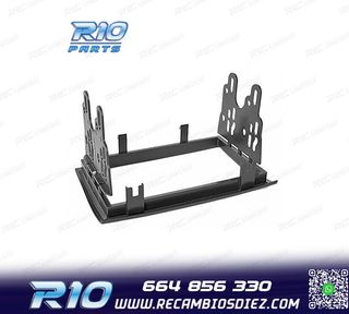 MARCO NEGRO RADIO 2-DIN PARA CITROEN JUMPER PEUGEOT BOXER FI