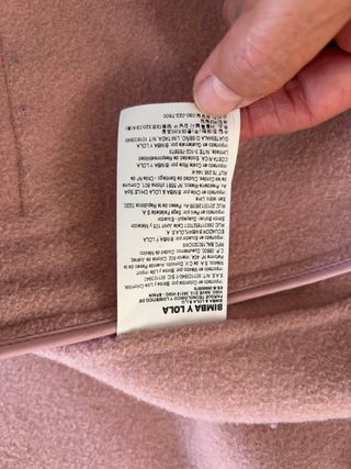 Chaquetón Bimba y Lola Rosa.
