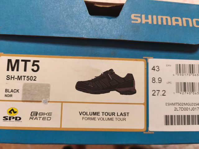 Zapatillas Shimano MT5 Talla 43