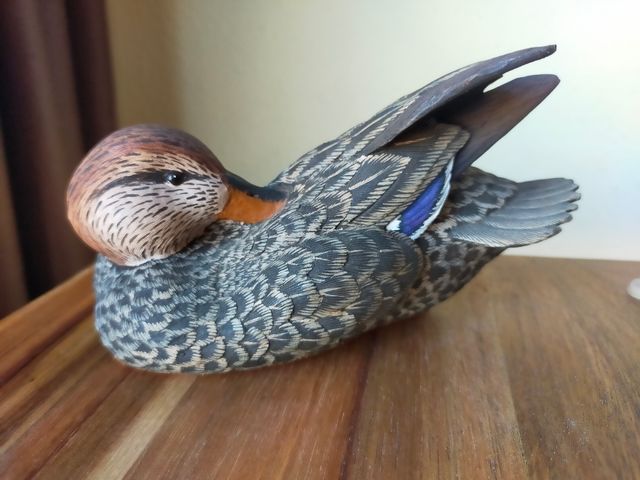 Figura Pato Roger Desjardins, Canadá