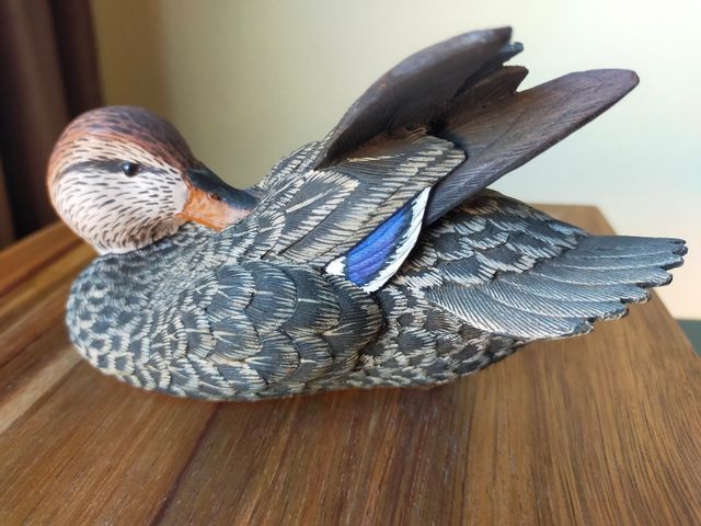 Figura Pato Roger Desjardins, Canadá